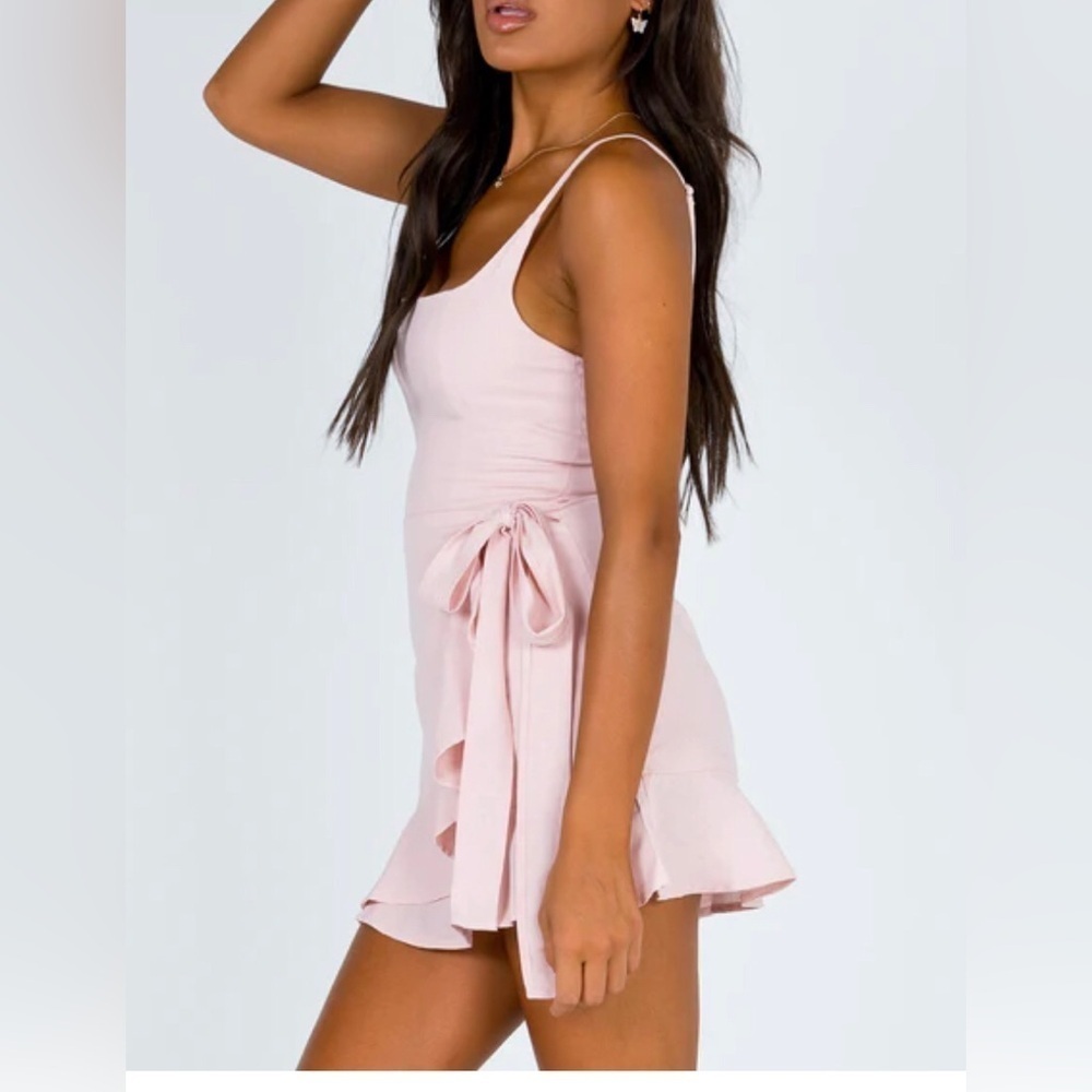 Princess polly cottage hill mini dress in blush sz 2 - Picture 4 of 9